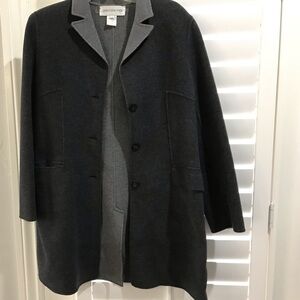 Jones New York Women’s Gray Coat